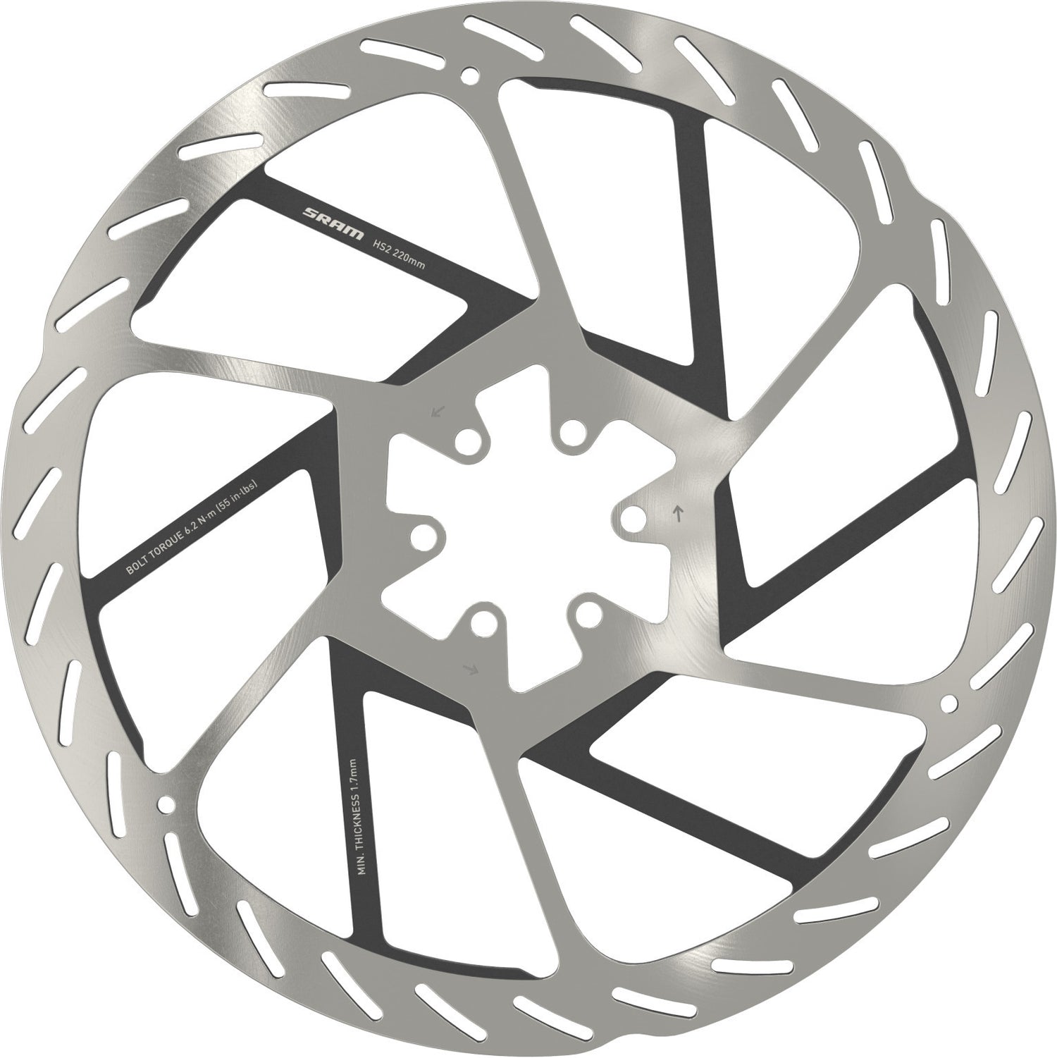 Sram VIA V / Rim Brake Sliver With PADS for any bike Sram VIA V / Rim Brake Sliver With PADS for any bike