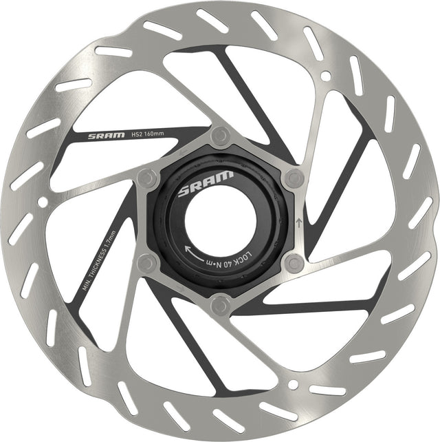 Bremsscheibe HS2 - abgerundet - Centerlock