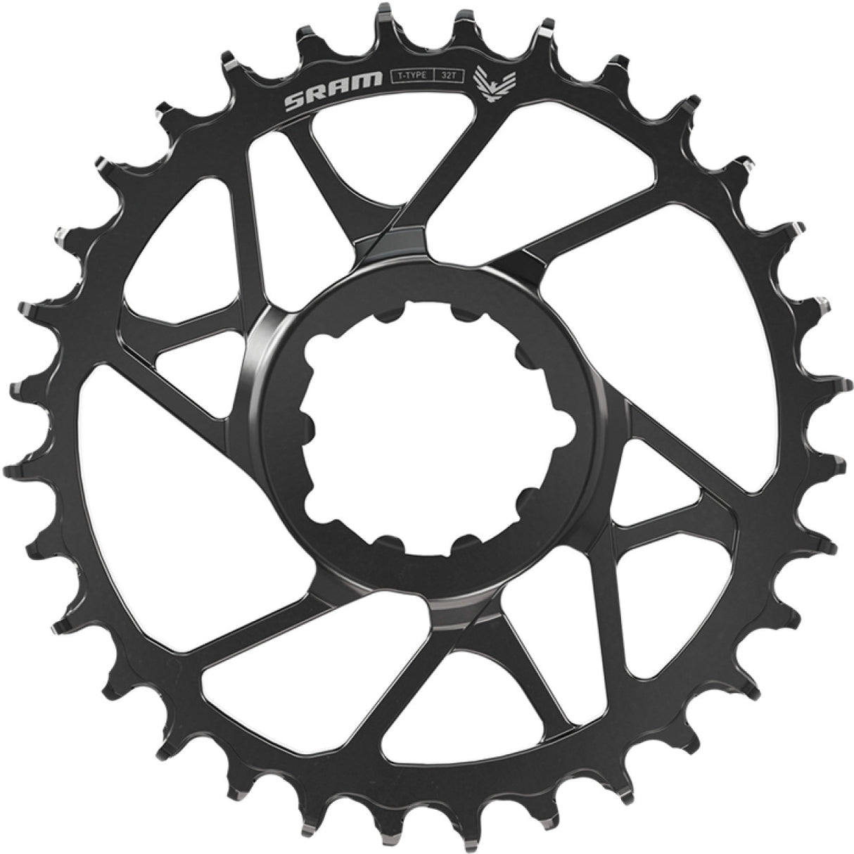 Eagle 70 T-Type Kettenblatt - schwarz