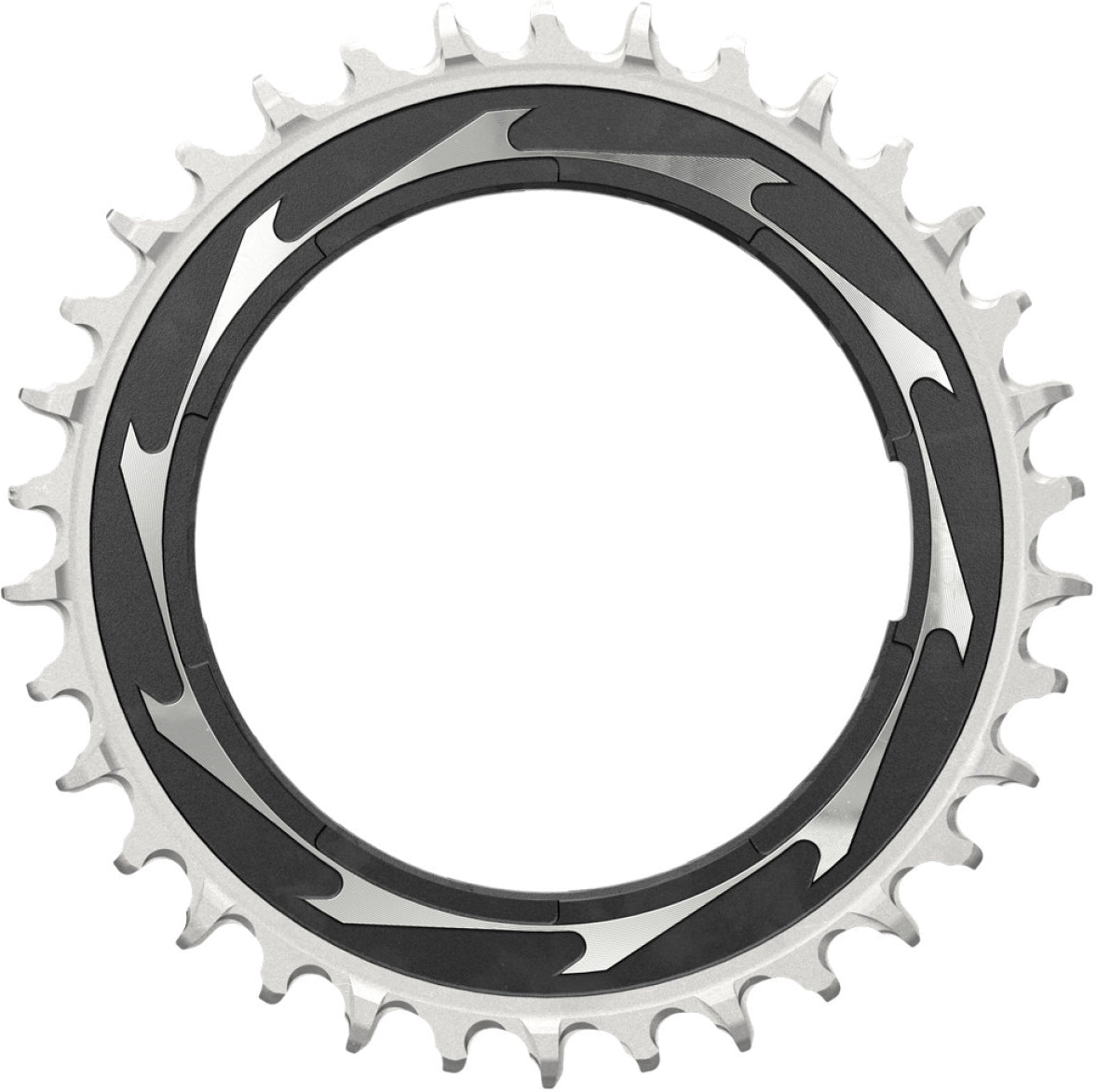 XX SL Eagle T-Type Powermeter KB, TM 0 mm Offset - schwarz/silber