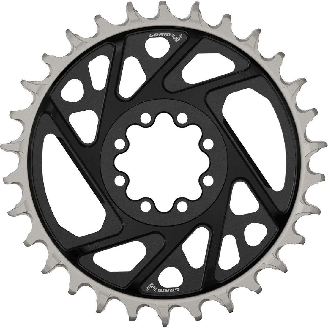 XX Eagle T-Type Kettenblatt, DM 3 mm Offset - schwarz