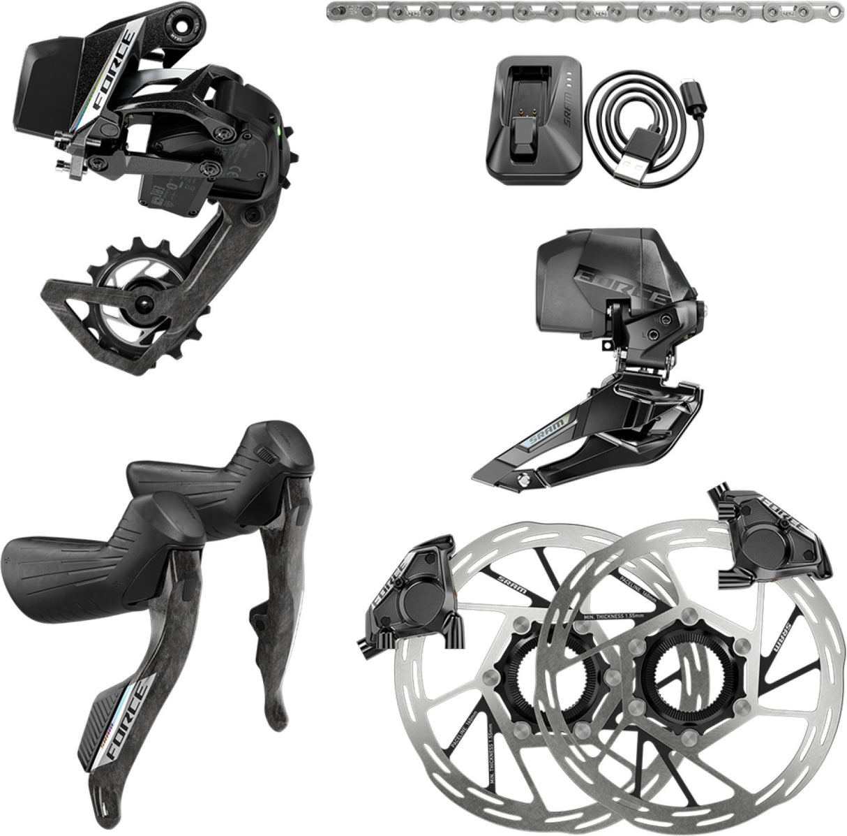 Kit FORCE AXS - schwarz