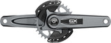 Quarq GX Eagle T-Type AXS Kurbelgarnitur, 55mm, 12-fach - grau