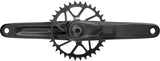 Eagle 70 T-Type Kurbelgarnitur - schwarz