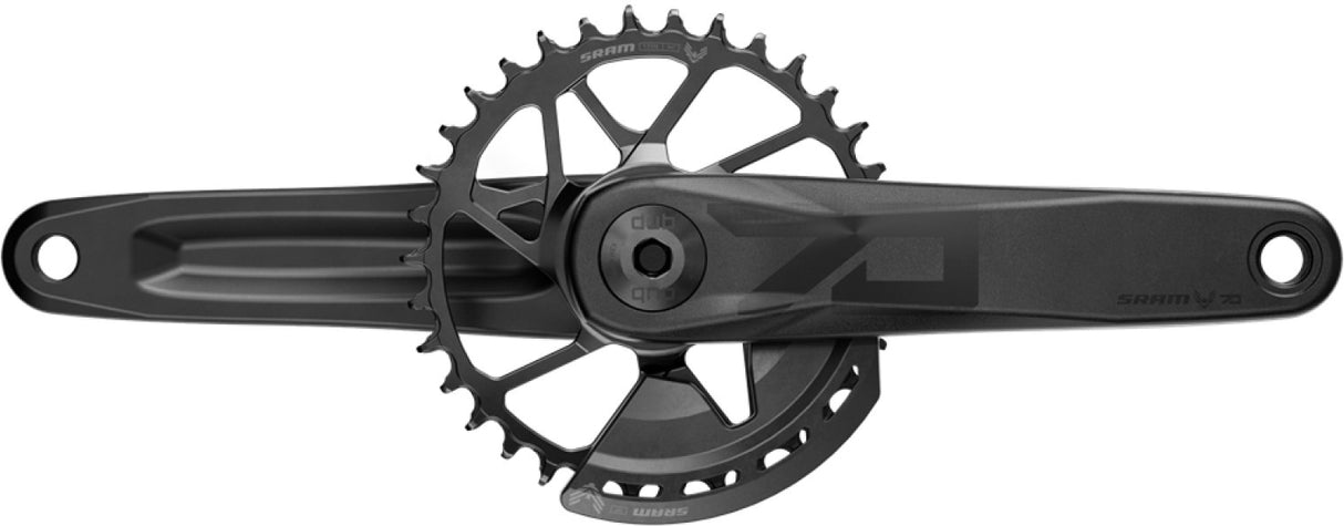Eagle 70 T-Type Kurbelgarnitur - schwarz
