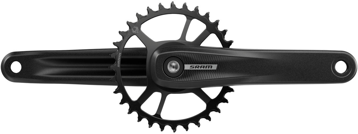 Eagle S100 Powerspline Kurbelgarnitur, 32T 12-fach - schwarz