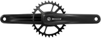 Eagle S100 Powerspline Kurbelgarnitur, 32T 12-fach - schwarz