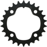 MTB Kettenblatt, 10-fach, Lochkreis 80 mm, 26 Zähne - schwarz