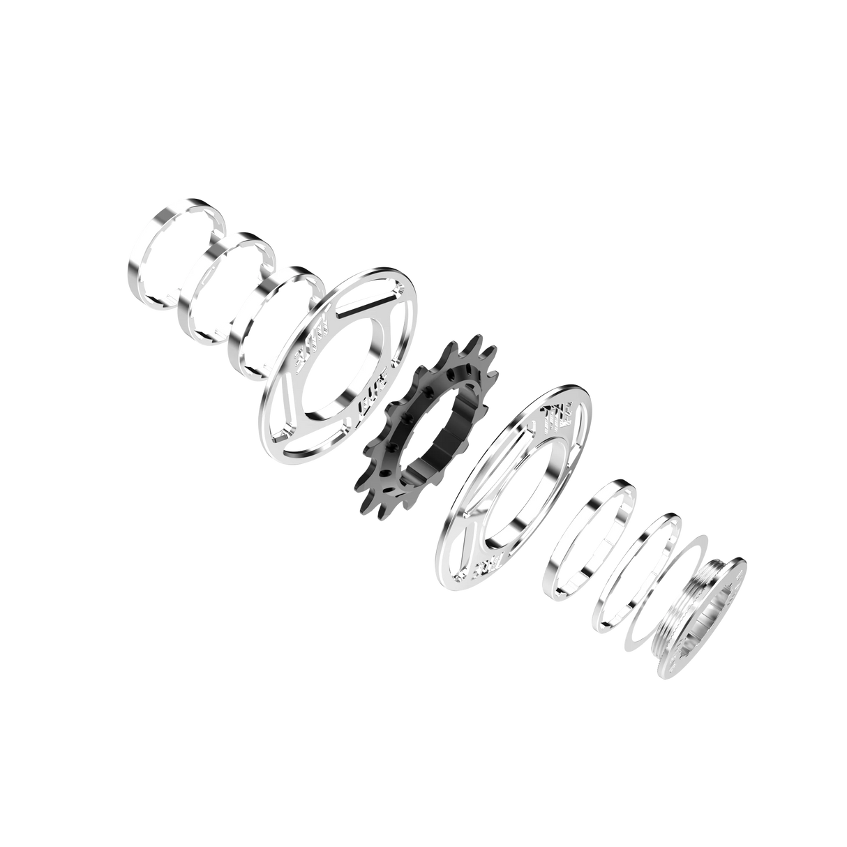 Single Speed Kit - Chrom