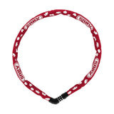 Steel-O-Chain 4804C/75 - Symbol Kinderlernschloss - Rot