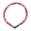 Steel-O-Chain 4804C/75 - Serratura di apprendimento per bambini con simbolo - Rosso
