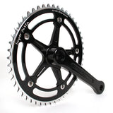 Super Pista crankset 165mm - black