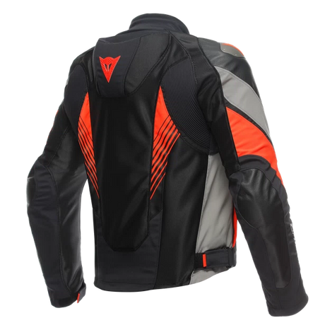 SUPER RIDER 2 Absoluteshell™ Jacke - Black/Dark-Gull-Gray/Fluo-Red