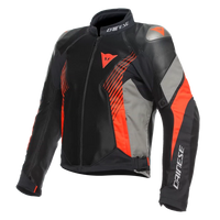 SUPER RIDER 2 Absoluteshell™ Jacket - Black/Dark-Gull-Gray/Fluo-Red 