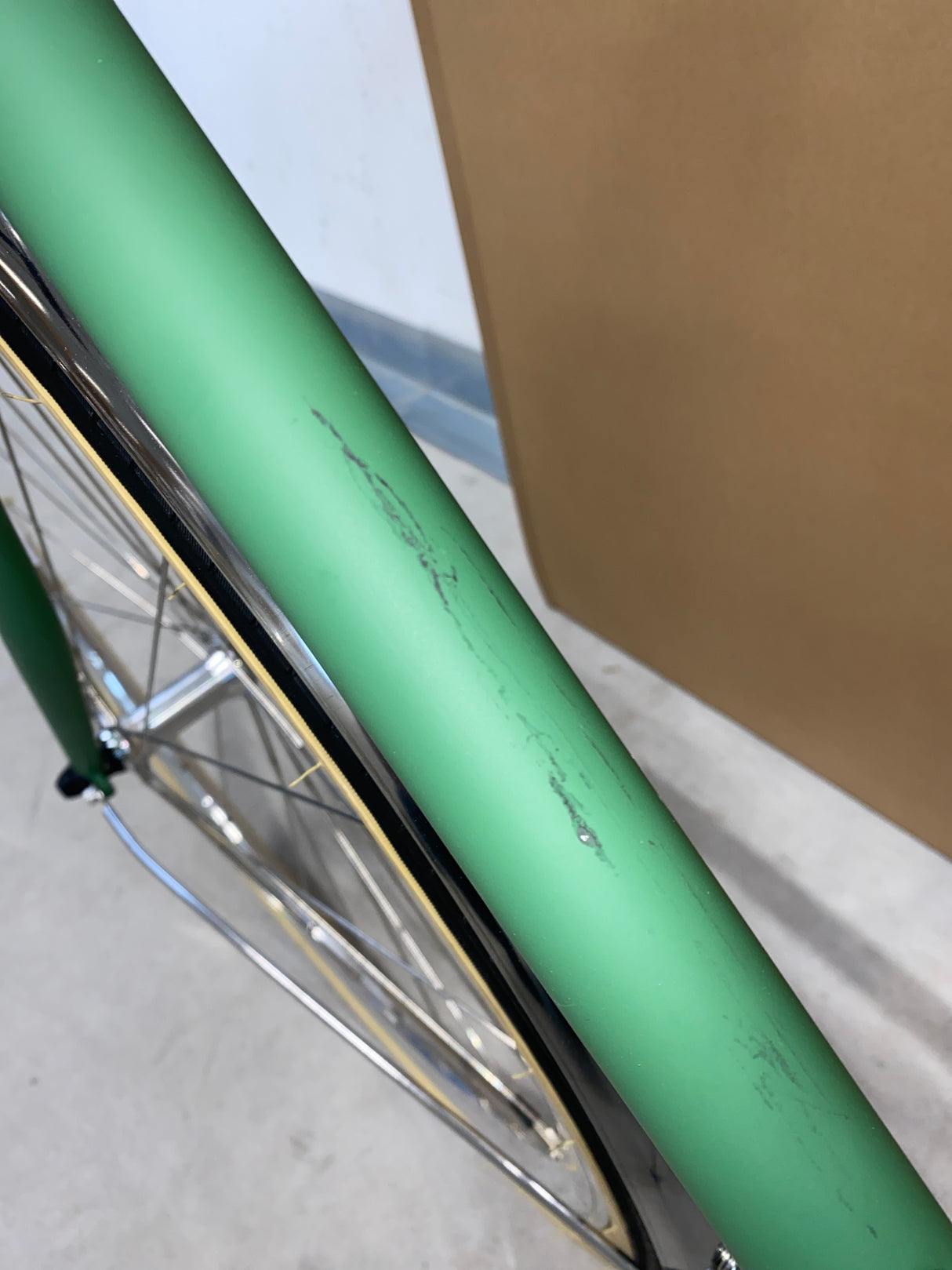 Odyssey 8SP City Bike - army green