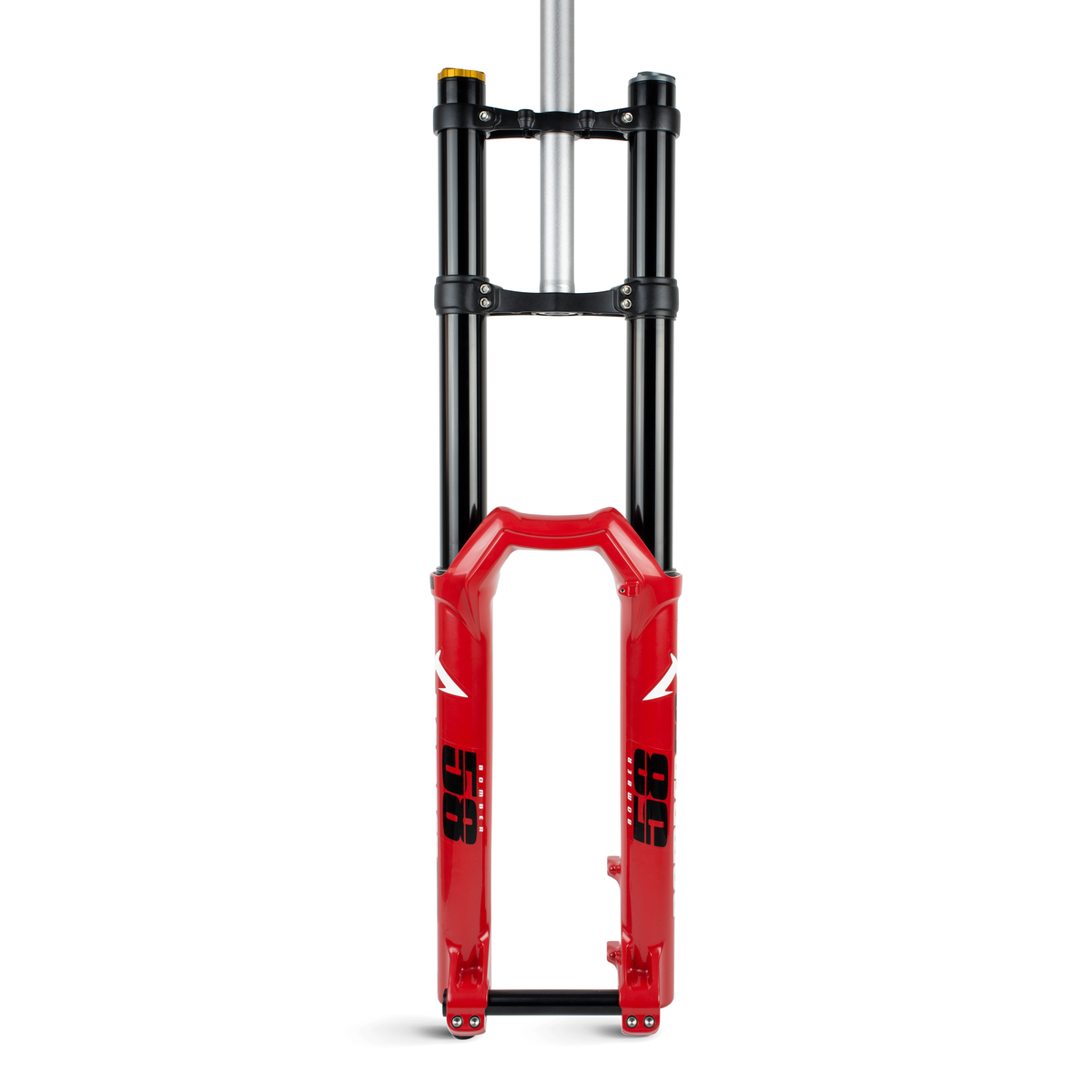 Bomber 58 27.5 Zoll - 203 mm Federweg - 52 mm Offset - 20x110 mm - Schwarz/Rot