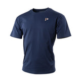 T-Shirt Logo Blau