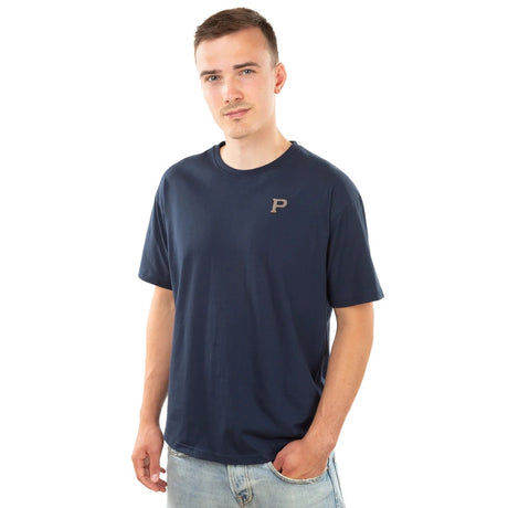 T-Shirt Logo Blau