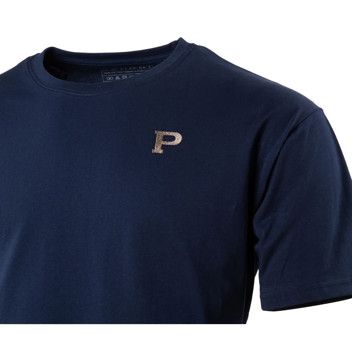 T-Shirt Logo Blau