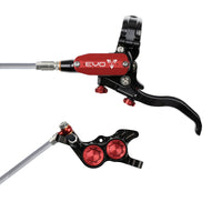 Tech 4 EVO GR4 Scheibenbremse Stahlflexleitung - schwarz/rot