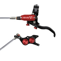Tech 4 EVO TR4 Scheibenbremse Stahlflexleitung - schwarz/rot
