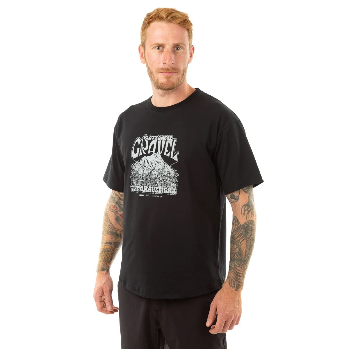 Gmbn Bikepacking Bikepacking Shirts T-Shirt The Graveliers Black