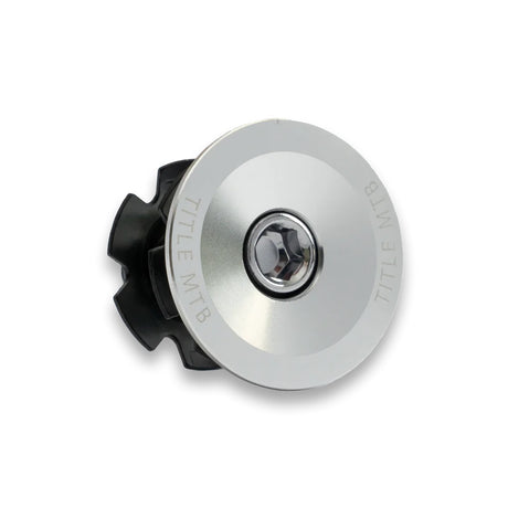 Top Cap und Gabelschraube - chrome