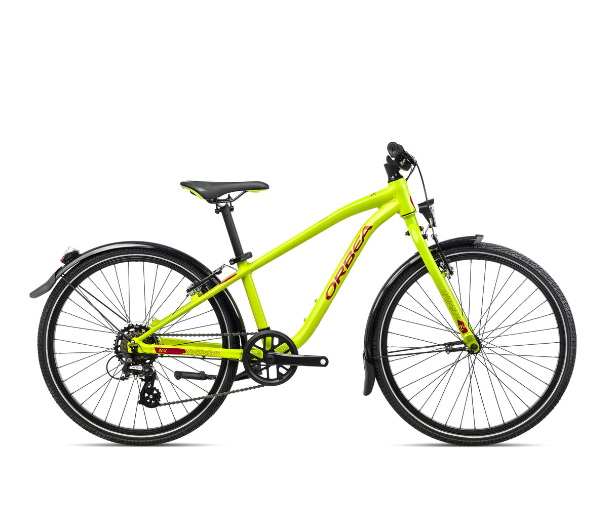 MX 24 Park - Lime Green - Watermelon Red (Gloss)