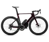 ORCA AERO M21e Ltd - Wine Red Carbon View (Gloss) - Carbon Raw (Matt)