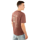 T-Shirt Veins Braun