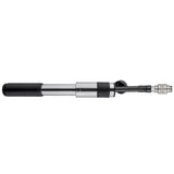 Velocity Road Mini Pumpe, 160PSI, threaded valve head, silver