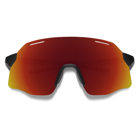 Vert PivLock - Black + ChromaPop Red Mirror Lens