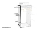 wall panel incl. 9 pins - white