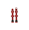 Tubeless valves - red 