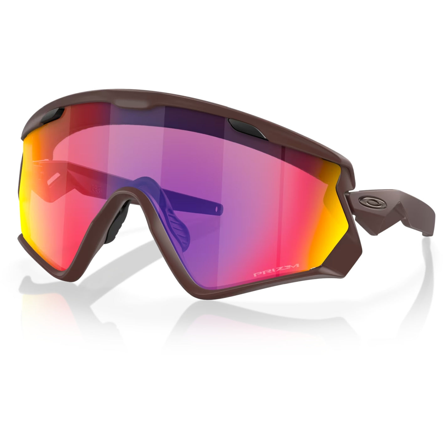Oakley Cycling Glasses Wind Jacket 2.0 - Matte Grenache - Prizm Road