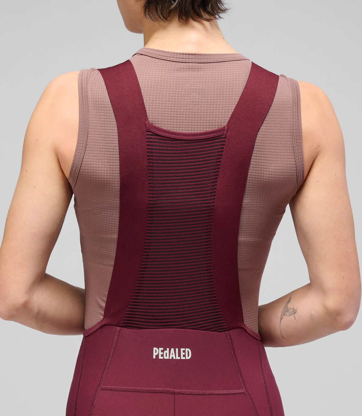 Element Bib Shorts Women´s - Burgundy