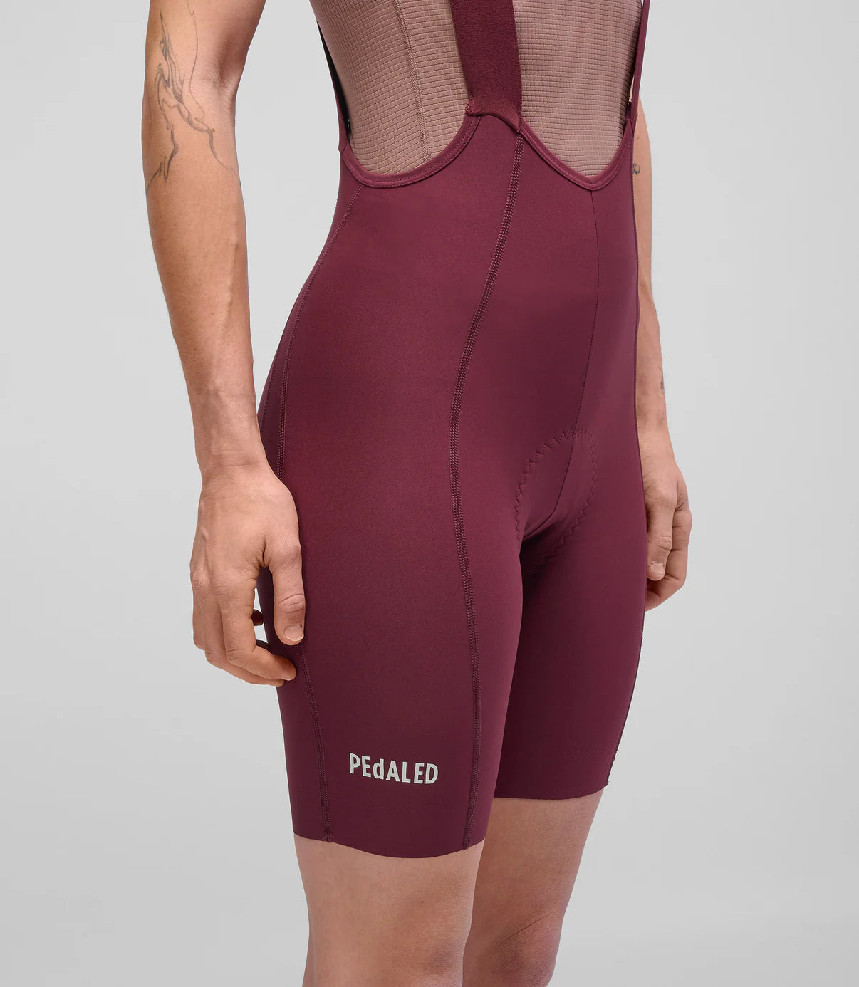 Element Bib Shorts Women´s - Burgundy