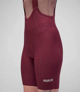 Element Bib Shorts Women´s - Burgundy