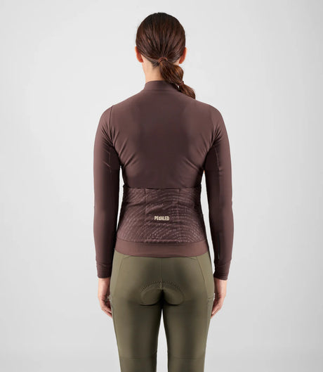Odyssey Long Sleeve Jersey Women - brown