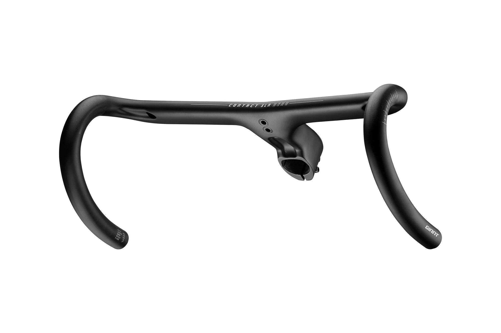 Contact SLR 0 Handlebar/Stem Unit, 360/380 mm - black