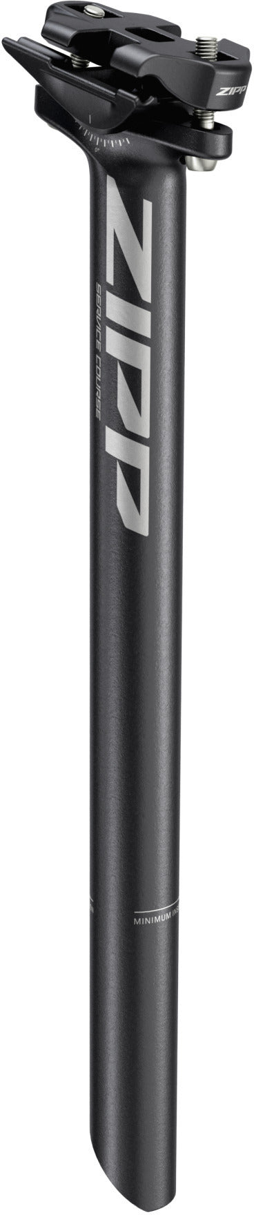 Alum Sattelstütze Service Course 350mm, 0mm offset schwarz