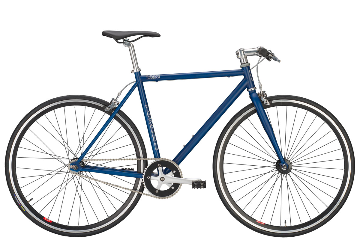 Hartje Forelle Blau Singlespeed Fixed Bike blue/black